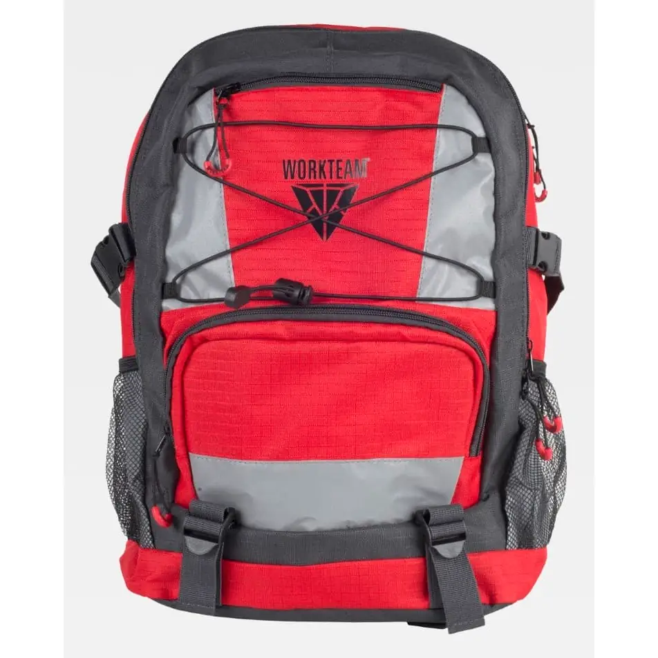 Mochila WorkTeam WFA407 9 Mochila WorkTeam WFA407, Rojo, vista frontal