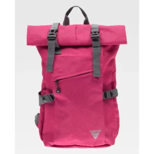 Mochila WorkTeam WFA408, Rosa fucsia jaspeado, vista frontal