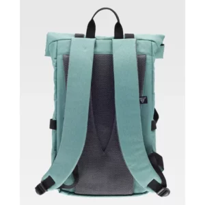 Mochila WorkTeam WFA408, Verde jaspeado, vista posterior