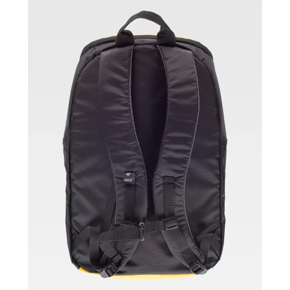 Mochila WorkTeam WFA409 2 Mochila WorkTeam WFA409, Negro/Amarillo, vista posterior