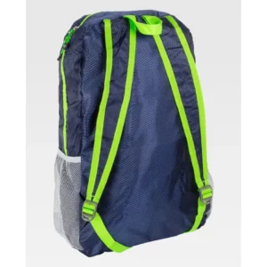 Mochila WorkTeam WFA415, Marino/Verde flúor, vista posterior