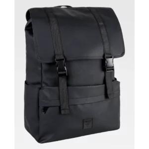 Mochila WorkTeam WFA431, Negro, vista oblicua del producto