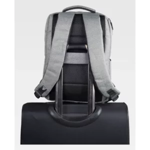 Mochila WorkTeam WFA432, Gris jaspeado, vista de uso sujeta al equipaje