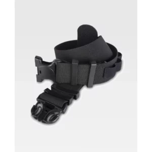 Cinturón táctico WorkTeam WFA510, Negro, vista oblicua del producto