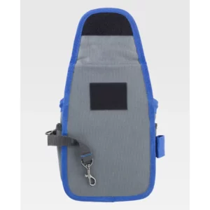 Bolsa de herramientas WorkTeam WFA554, Gris/Azulina, vista posterior