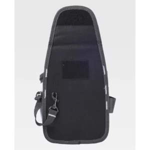 Bolsa de herramientas WorkTeam WFA554, Negro/Blanco, vista posterior