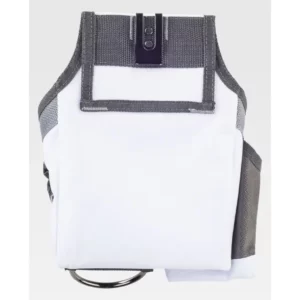 Bolsa de herramientas WorkTeam WFA555, Blanco/Gris, vista posterior