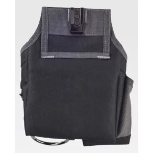 Bolsa de herramientas WorkTeam WFA555, Negro/Gris, vista posterior