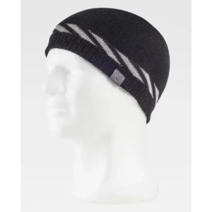 Gorro WorkTeam WFA917, Negro, vista oblicua sobre maniquí