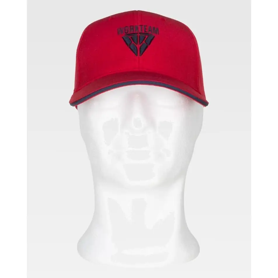 Gorra WorkTeam WFA943 5 Gorra WorkTeam WFA943, Rojo, vista frontal